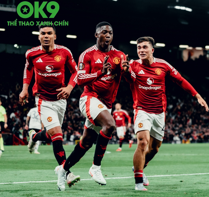 Casemiro cùng các đồng đội vừa trải qua trận đấu thót tim ở tứ kết Europa League với Lyon. (Ảnh: Intrernet) Casemiro cùng các đồng đội vừa trải qua trận đấu thót tim ở tứ kết Europa League với Lyon. (Ảnh: Intrernet)