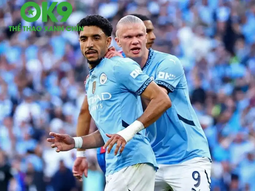 Man City nhiều khả năng sẽ thiếu vắng bộ đôi tiền đạo Marmoush và Haaland ở trận đấu với Burnley vì chấn thương (Ảnh: The Independent) Man City nhiều khả năng sẽ thiếu vắng bộ đôi tiền đạo Marmoush và Haaland ở trận đấu với Burnley vì chấn thương (Ảnh: The Independent)