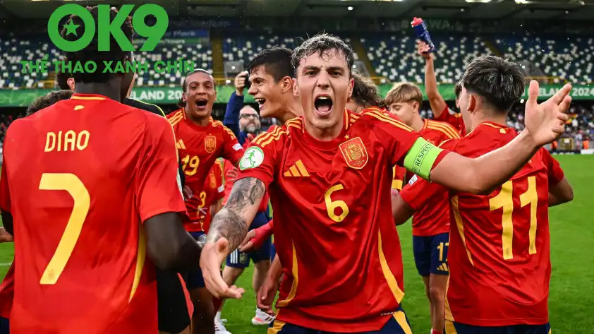 U20 Tây Ban Nha giành vé tham dự U20 World Cup 2025 nhờ chức vô địch U19 Euro 2024. U20 Tây Ban Nha giành vé tham dự U20 World Cup 2025 nhờ chức vô địch U19 Euro 2024.