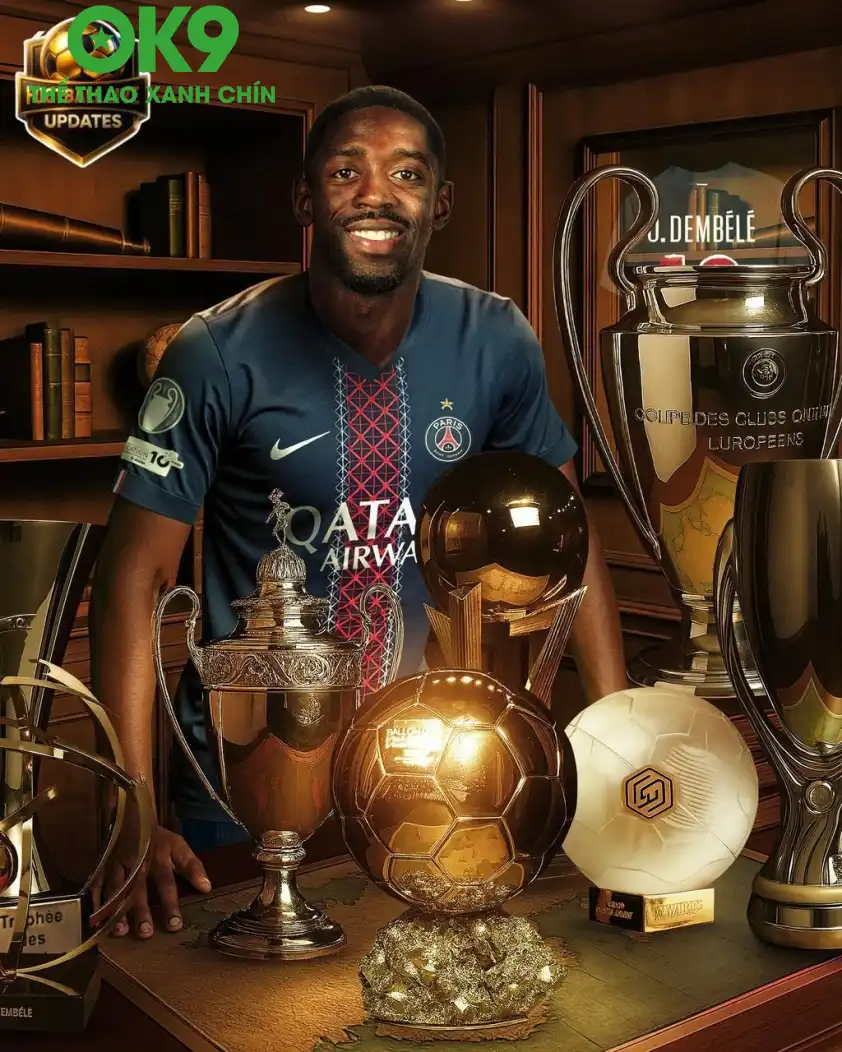 Dembele muốn được tăng lương sau mùa giải thành công rực rỡ cùng PSG. (Ảnh: kiddojunior10) Dembele muốn được tăng lương sau mùa giải thành công rực rỡ cùng PSG. (Ảnh: kiddojunior10)